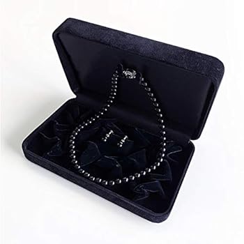 Amazon.co.jp: 黒珊瑚ネックレス＆イヤリングセット（wb5064